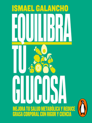 cover image of Equilibra tu glucosa